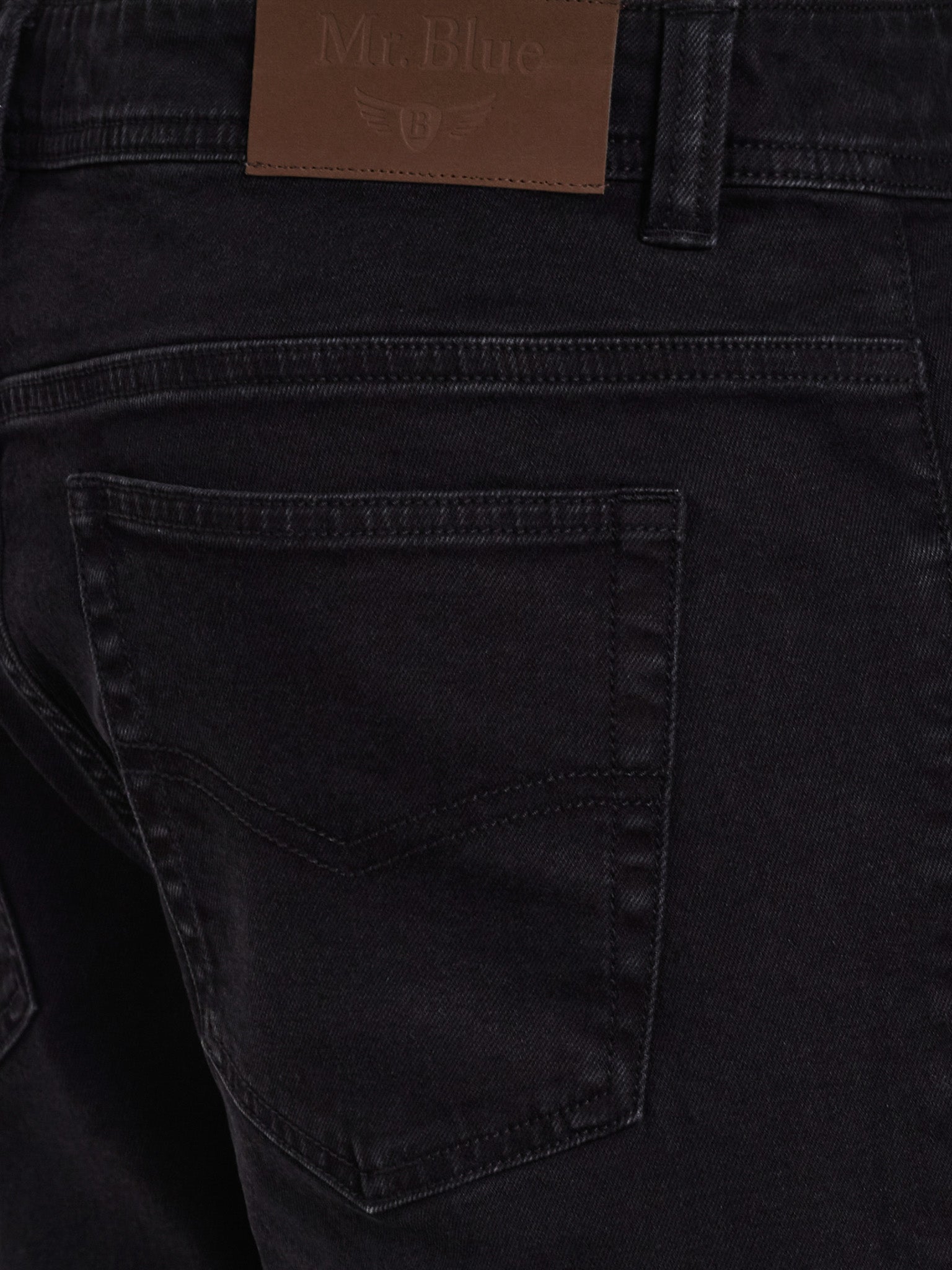 CALÇAS GANGA CINZENTAS REGULAR FIT MR. BLUE