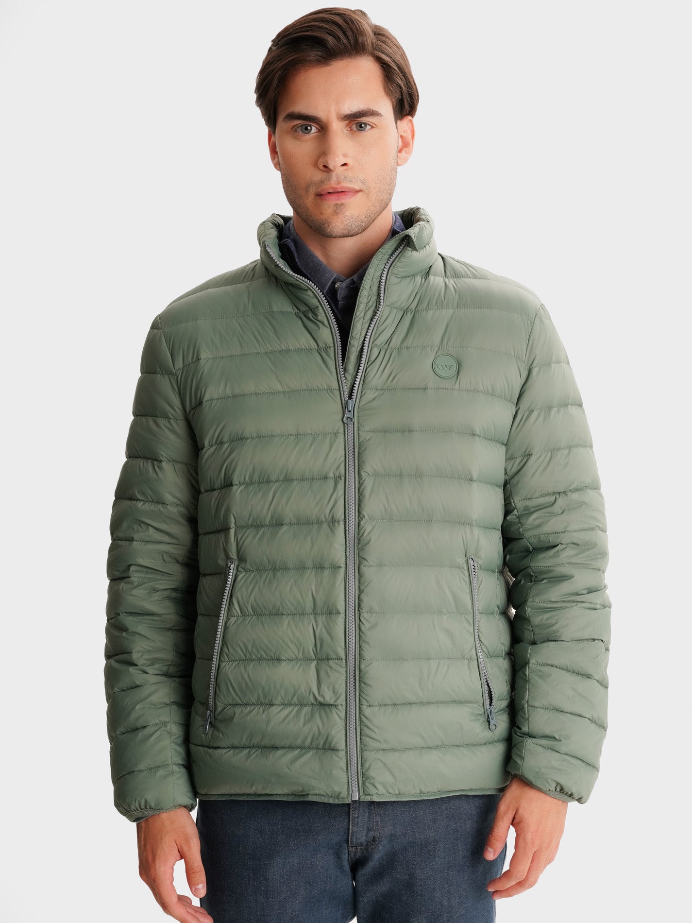 BLUSÃO VERDE REGULAR FIT MR. BLUE