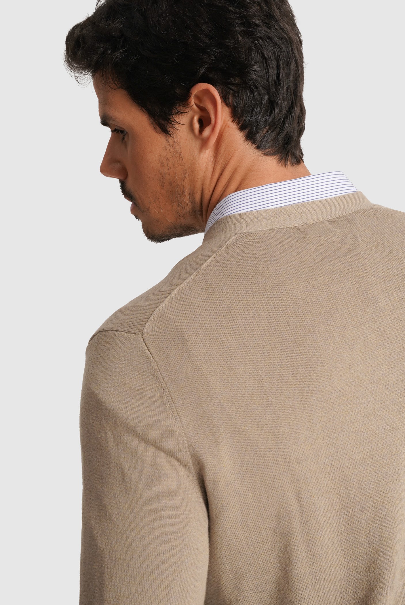 PULLOVER ALGODÃO VERDE MANGA COMPRIDA REGULAR FIT MR. BLUE