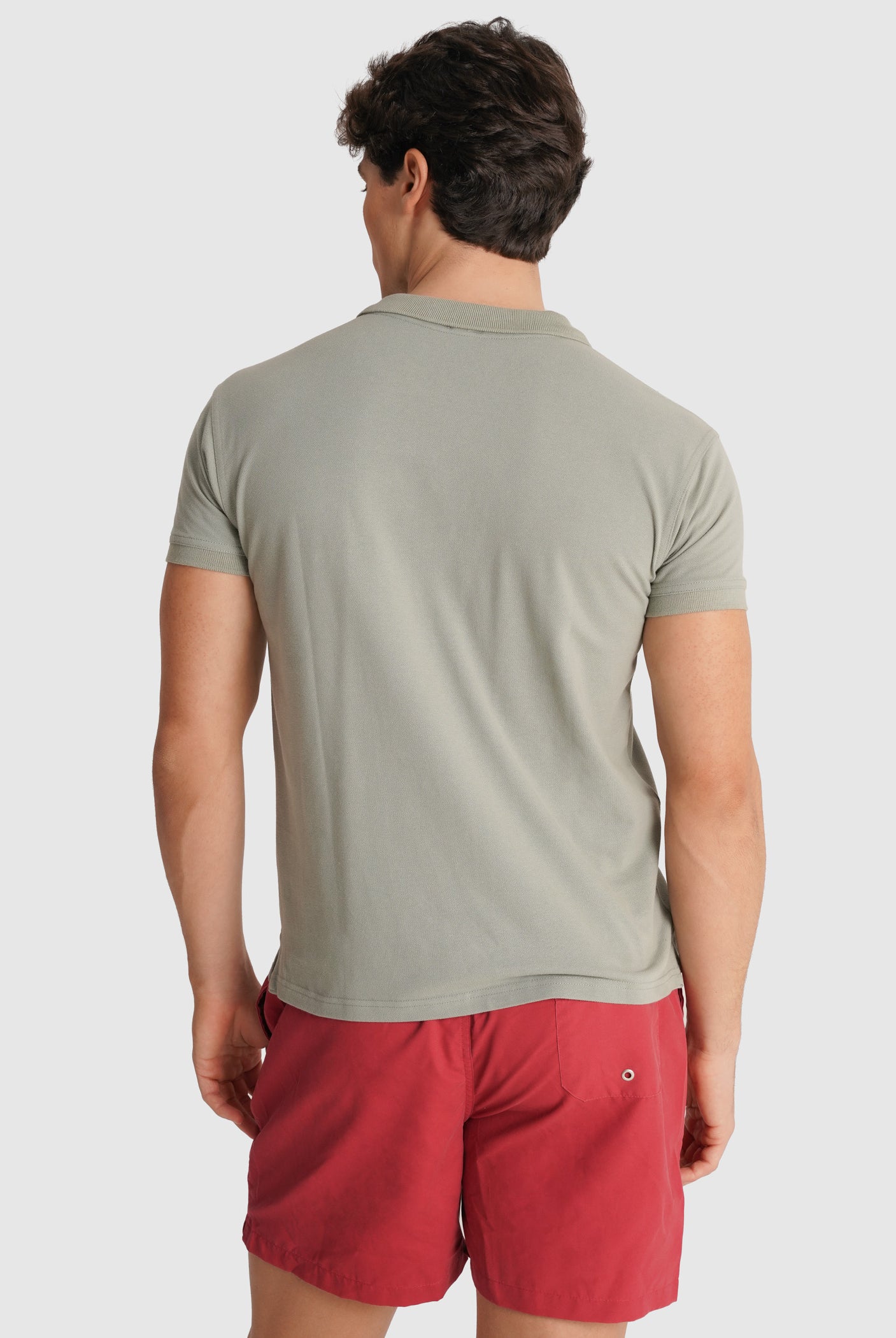 POLO VERDE MANGA CURTA REGULAR FIT MR. BLUE