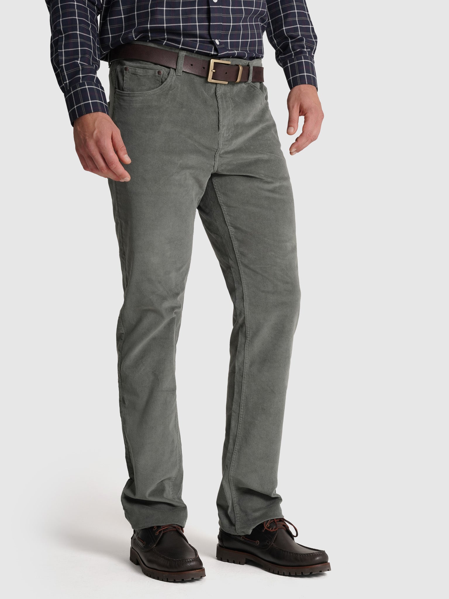 CALÇAS ALGODÃO VERDES SLIM FIT MR. BLUE