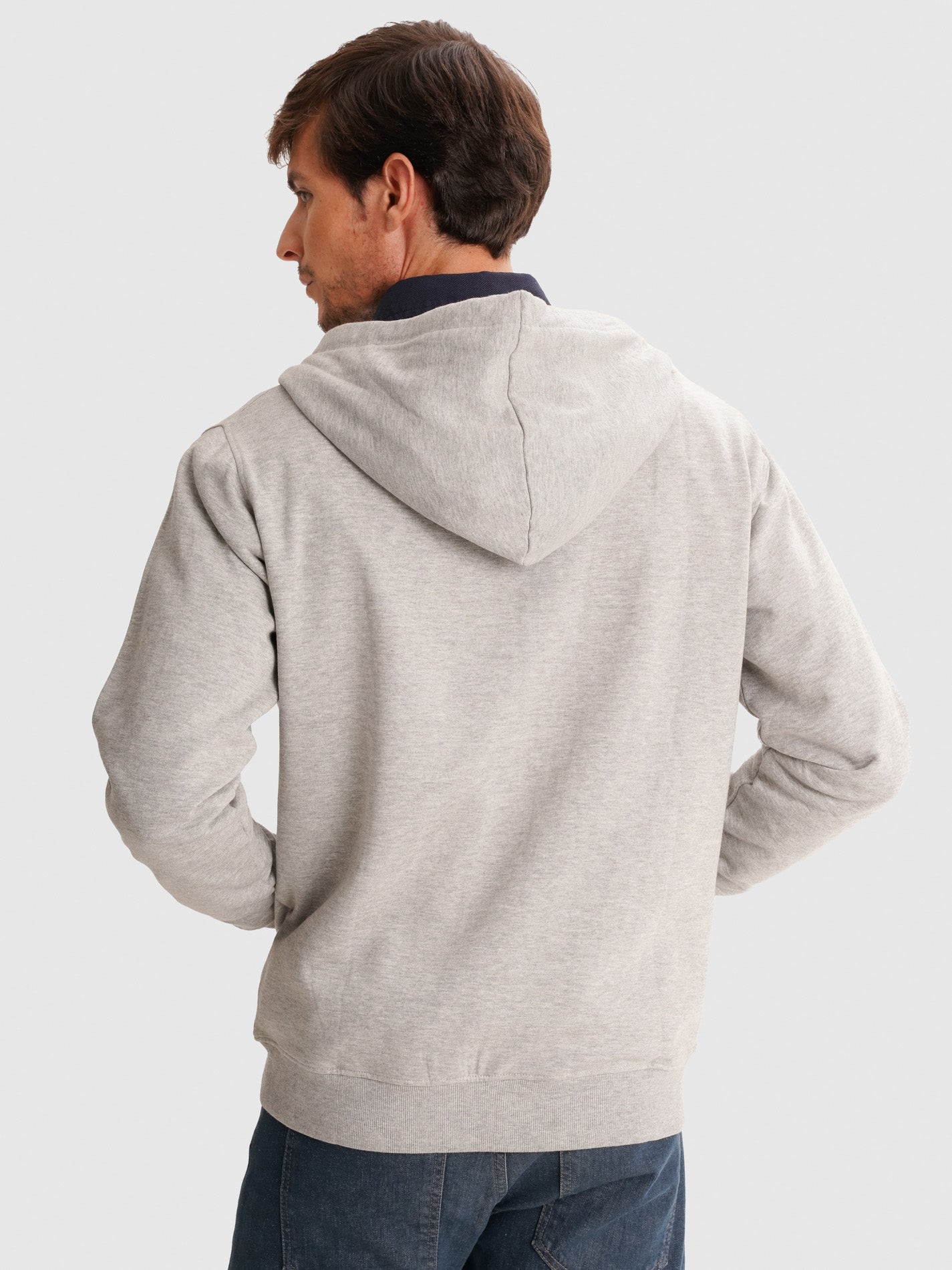 HOODIE CINZENTO REGULAR FIT MR. BLUE
