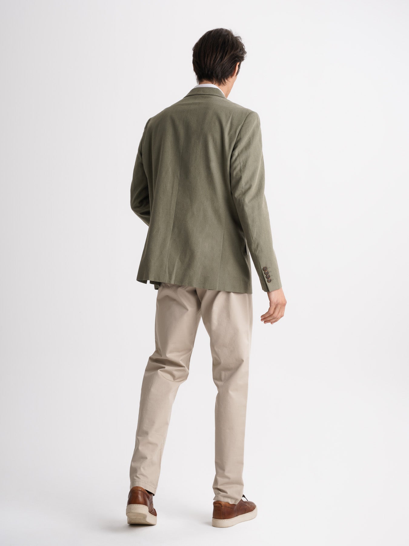 Mr. Blue Blazer Lino Verde