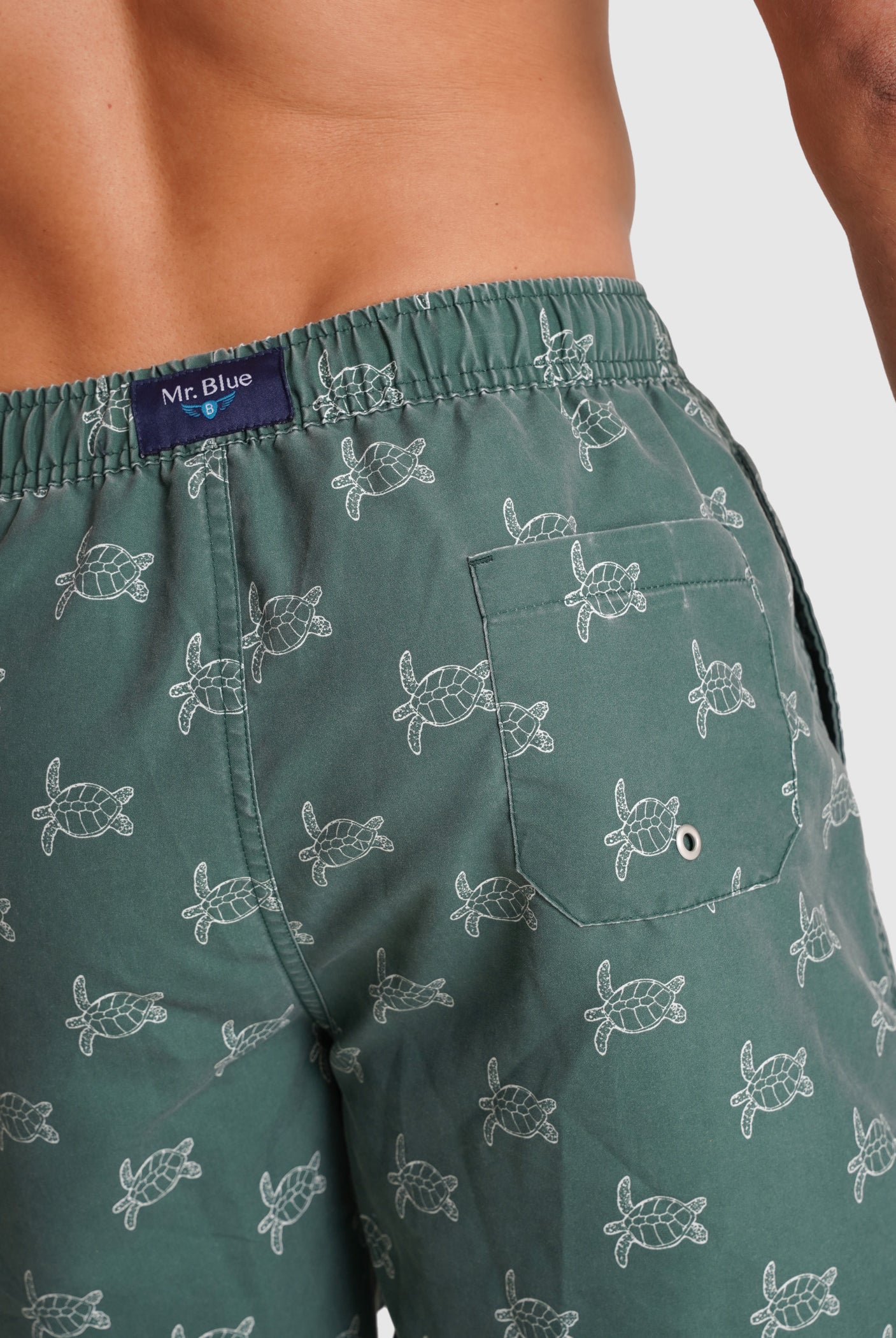 FATO BANHO VERDE REGULAR FIT MR. BLUE