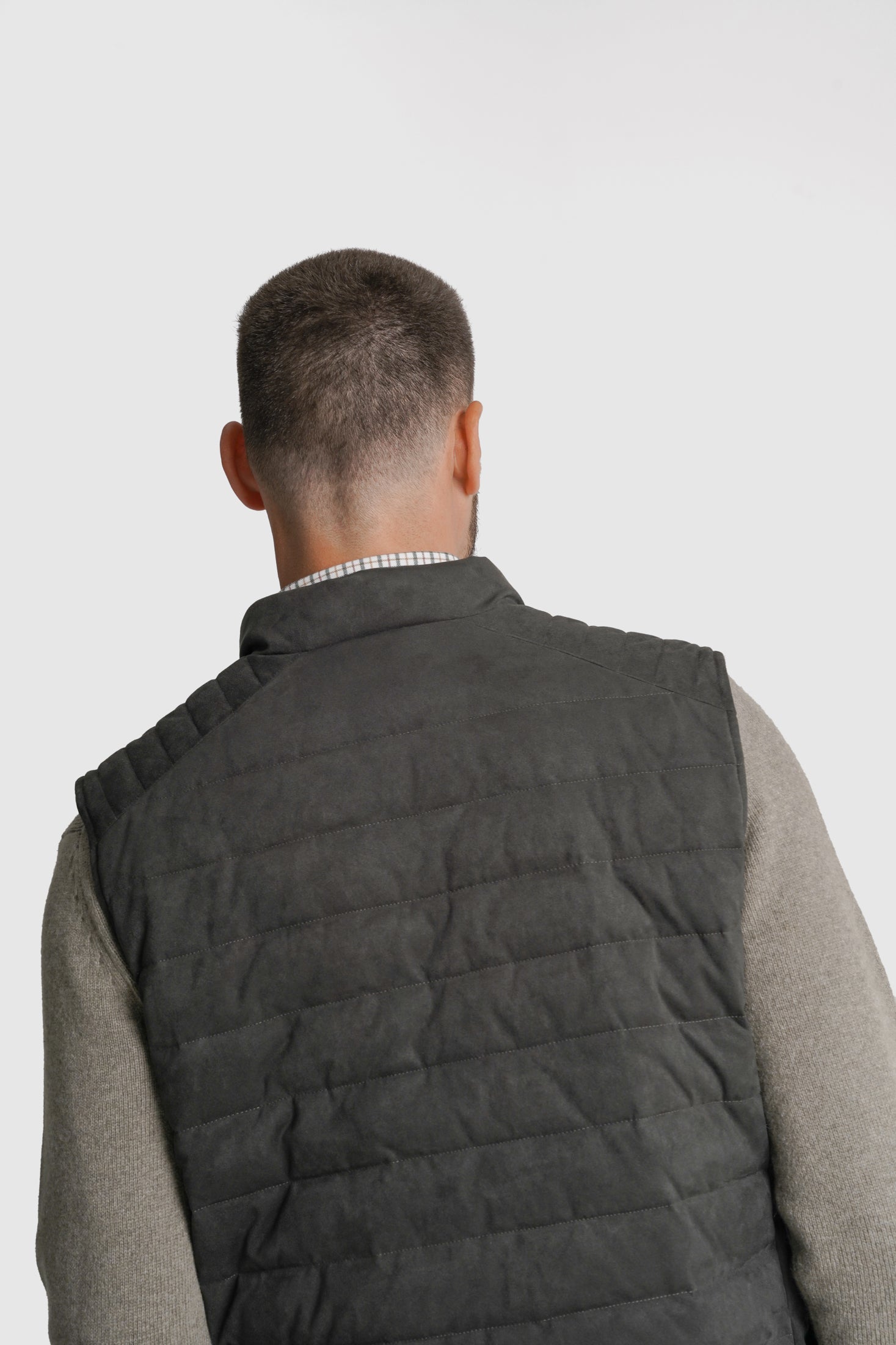 COLETE OUTROS REGULAR FIT VERDE LISO MR. BLUE