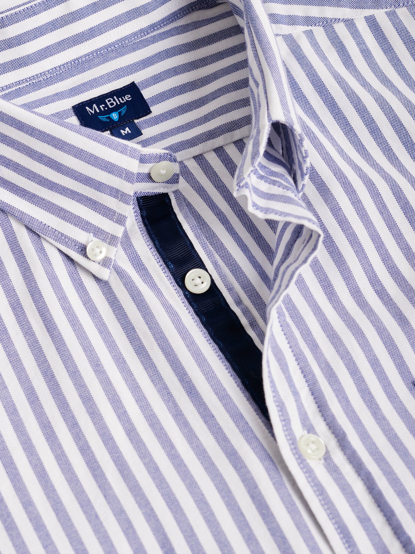 CAMISA AZUL REGULAR FIT MR. BLUE