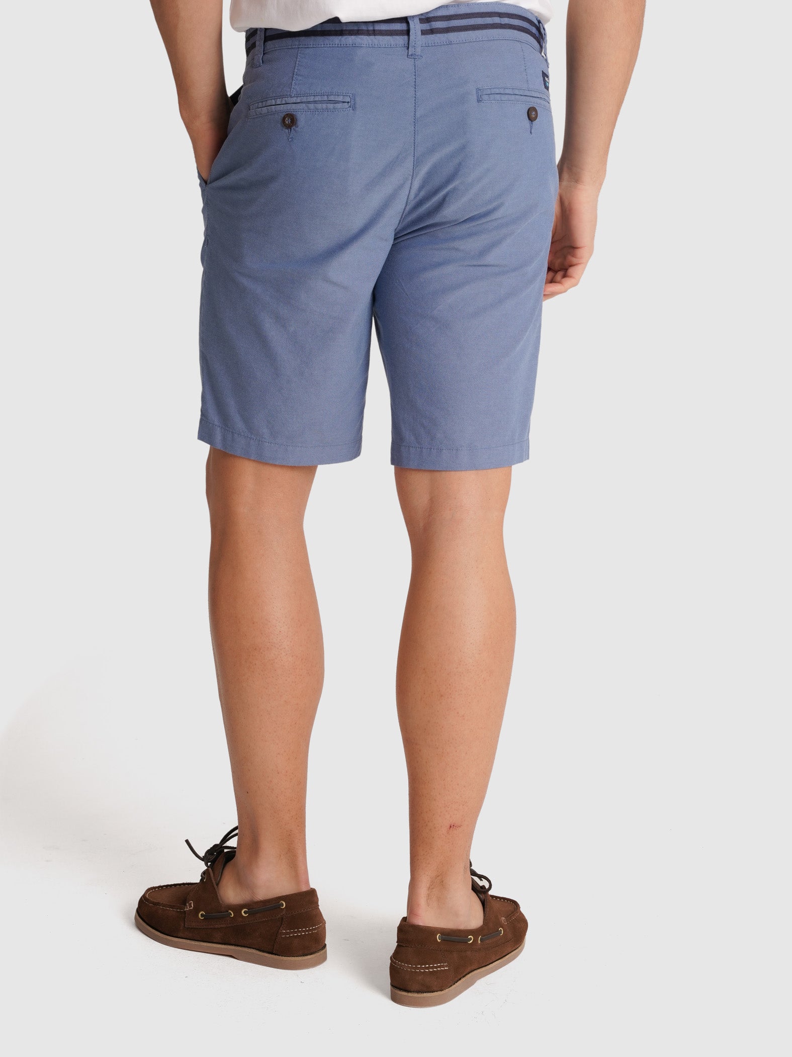 CHAMBRAY BLUE BERMUDA REGULAR FIT MR. BLUE