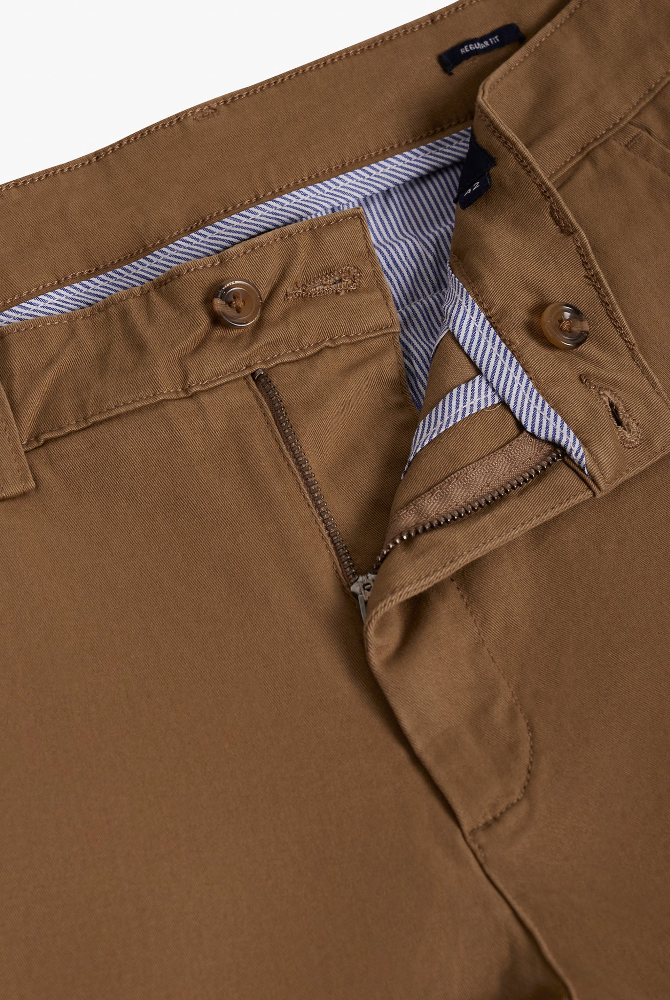 Calça Algodão Camels Regular Fit Mr. Blue