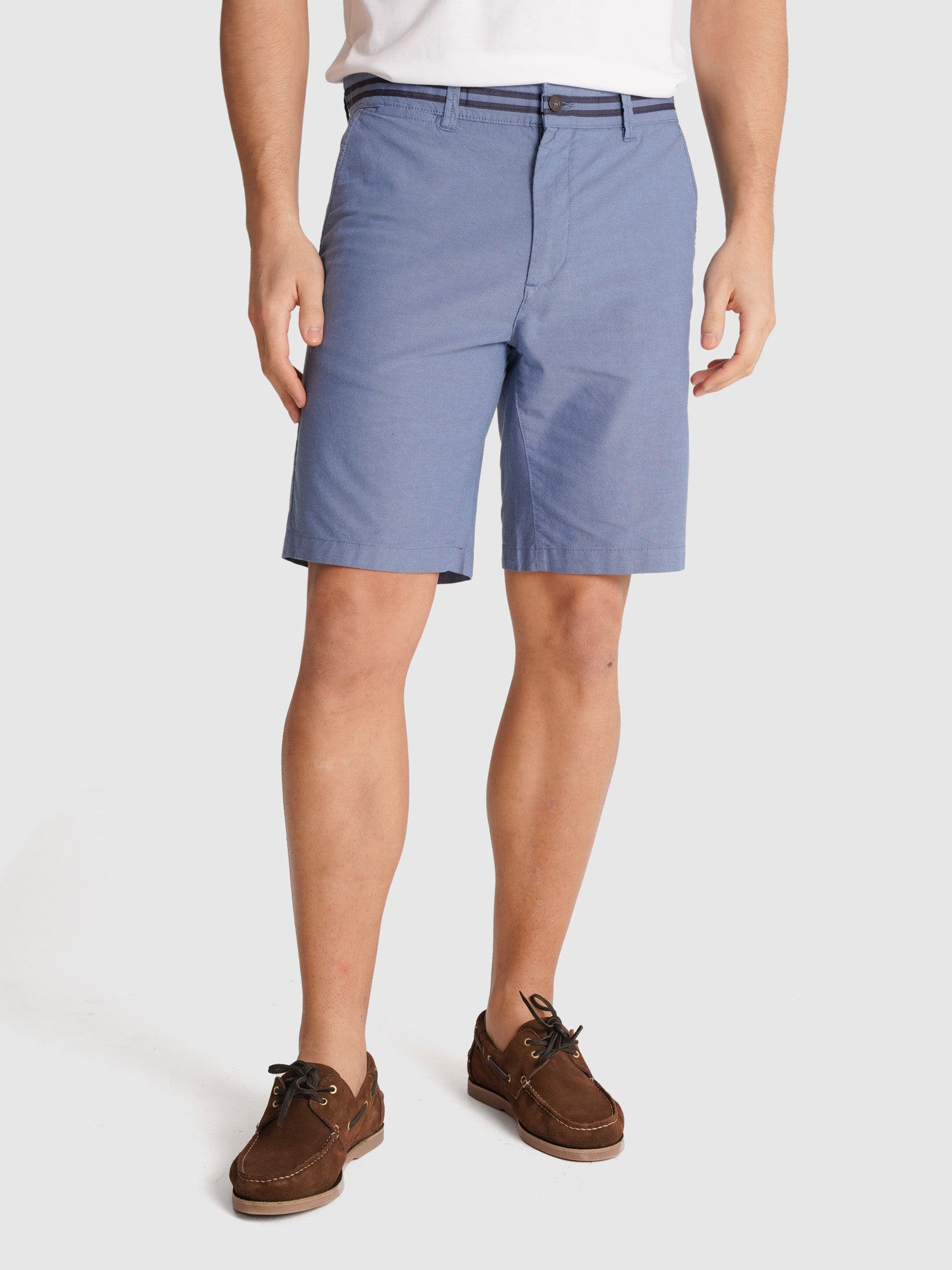 CHAMBRAY BLUE BERMUDA REGULAR FIT MR. BLUE