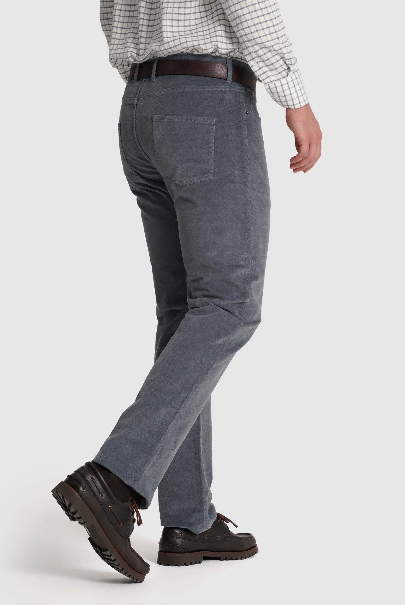 Calça Algodão Azuis Slim Fit Mr. Blue