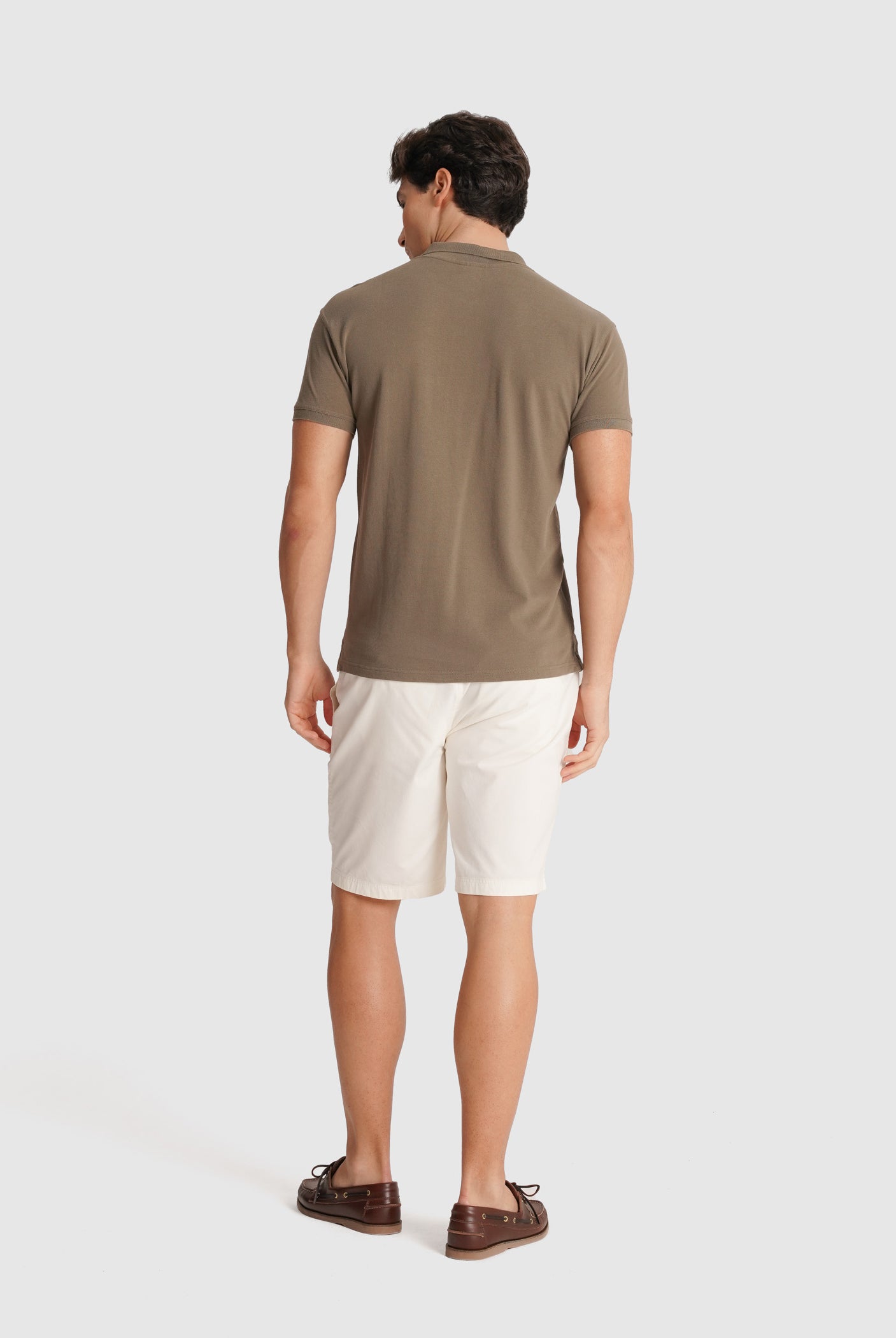 POLO PIQUET VERDE MANGA CURTA REGULAR FIT MR. BLUE