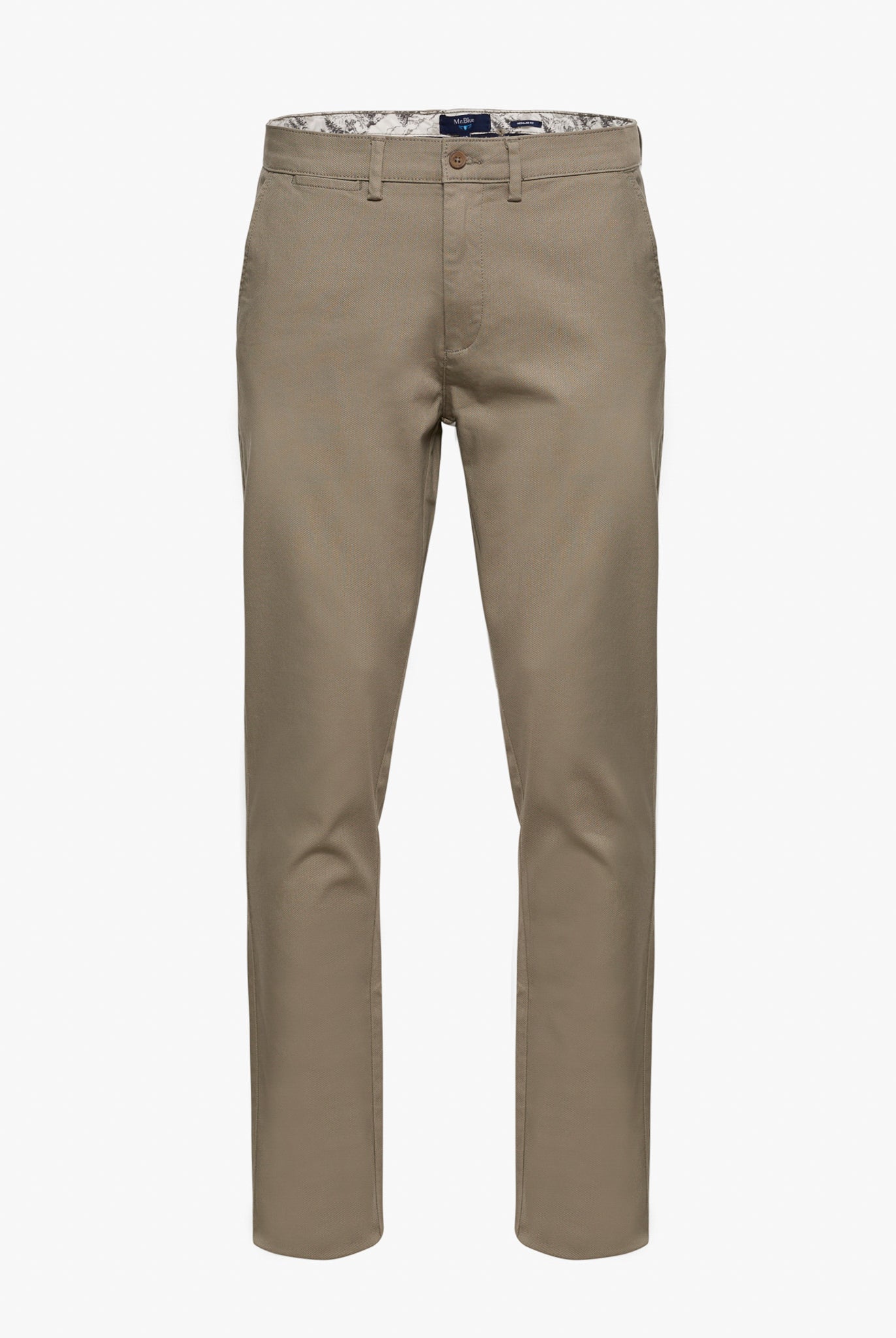 Calça Algodão Verdes Regular Fit Mr. Blue