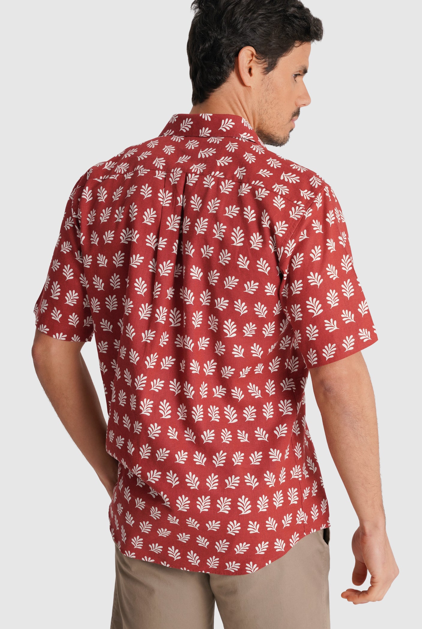 CAMISA ROSA MANGA CURTA REGULAR FIT MR. BLUE