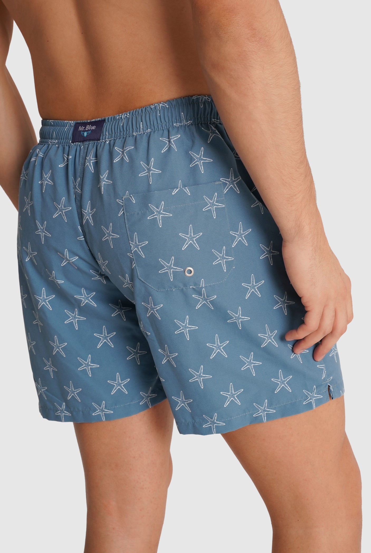 FATO BANHO AZUL REGULAR FIT MR. BLUE