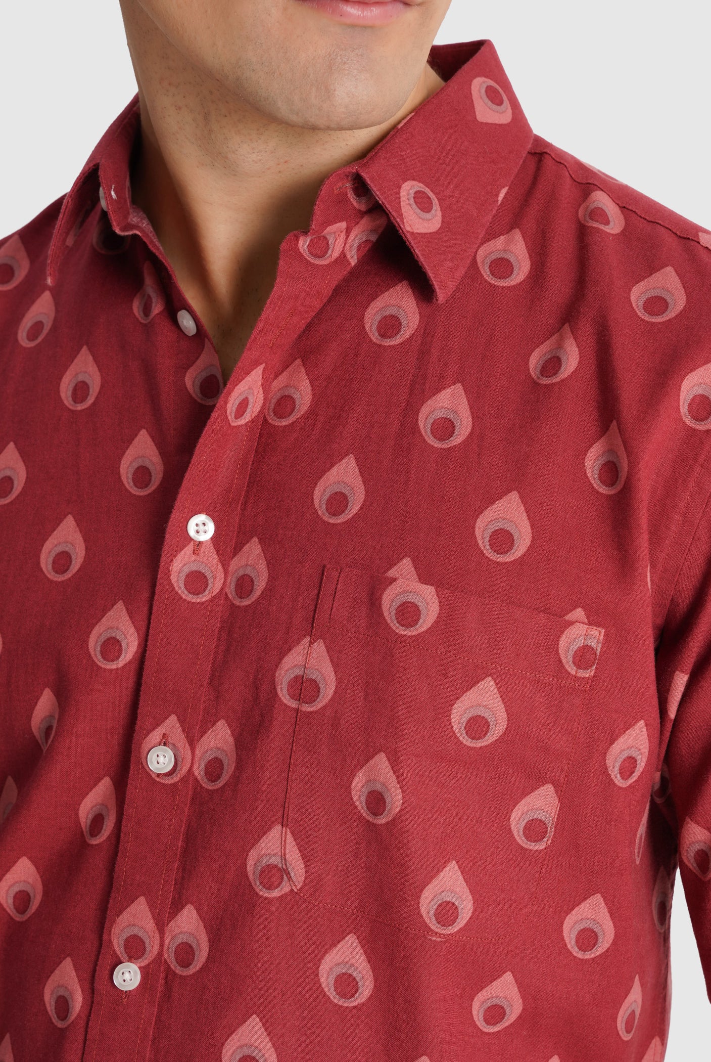 CAMISA CRU MANGA CURTA REGULAR FIT MR. BLUE