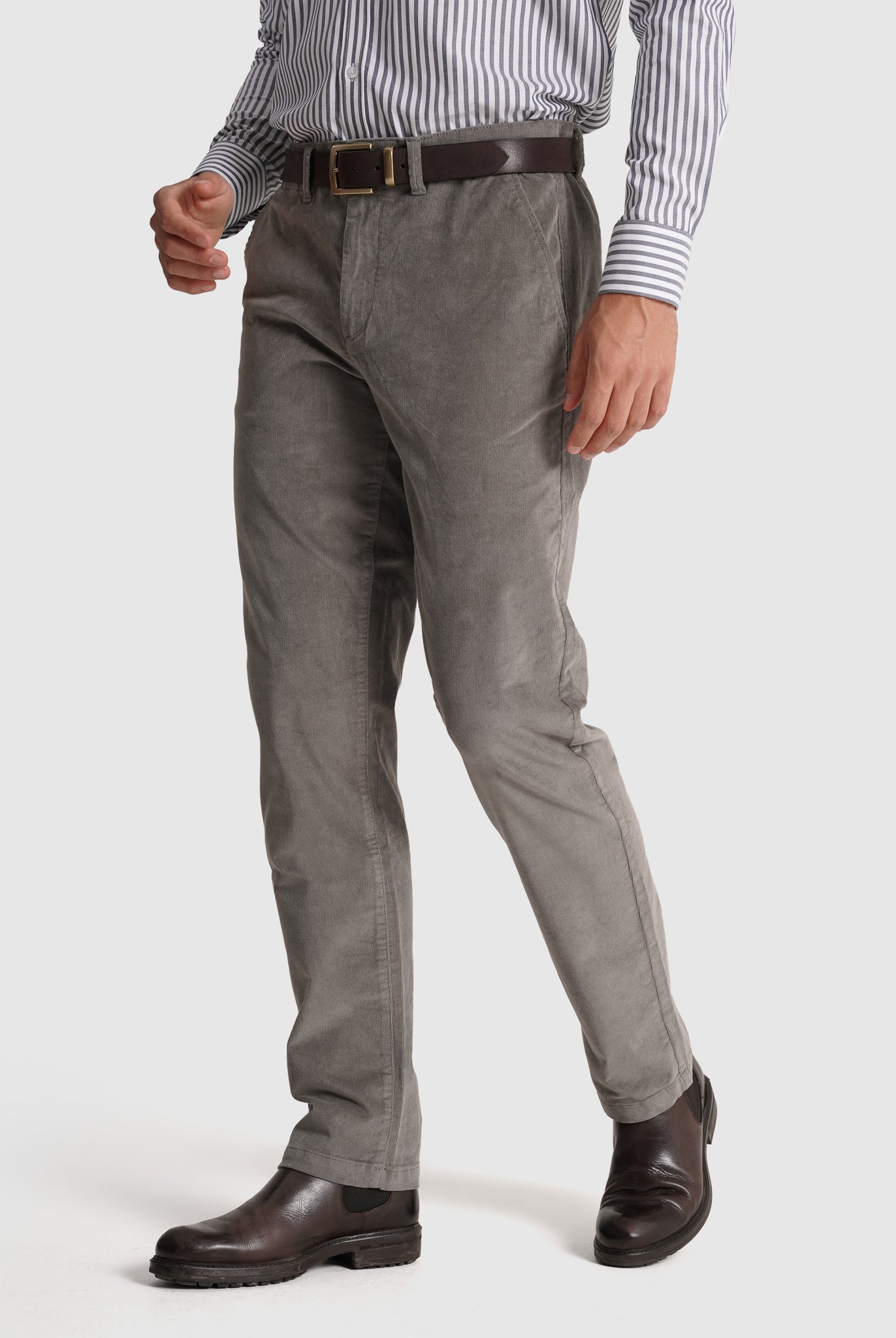 Calça Algodão Verdes Regular Fit Mr. Blue