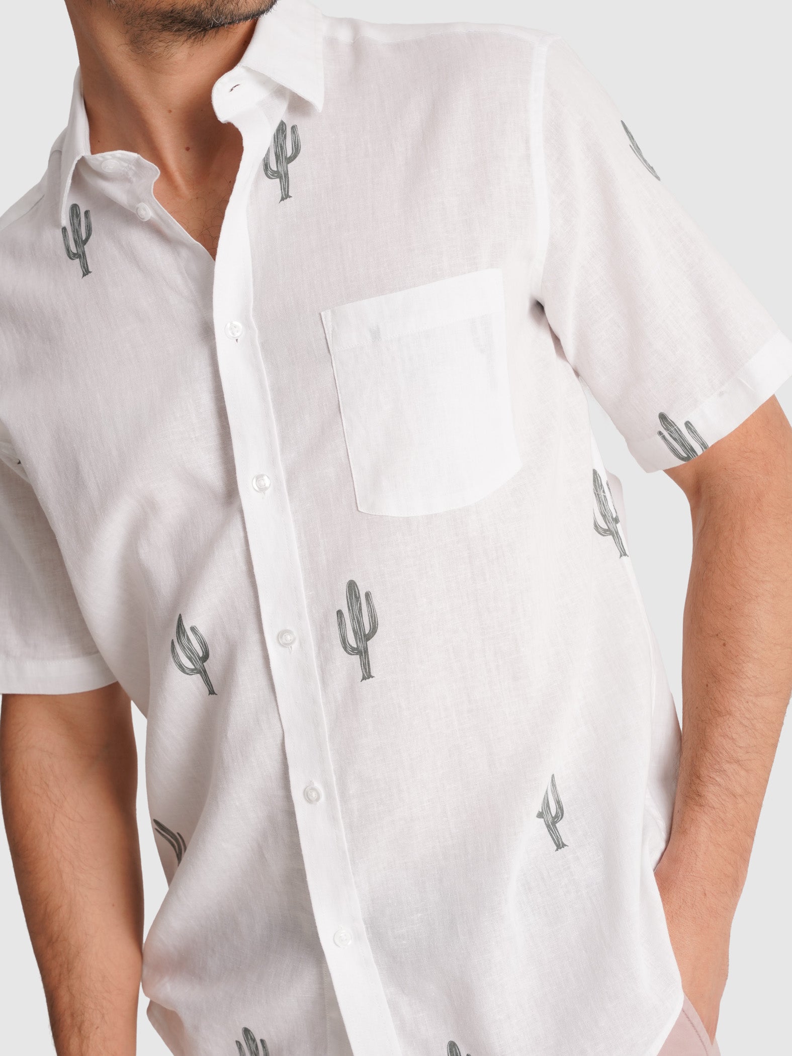 CAMISA CRU MANGA CURTA REGULAR FIT MR. BLUE