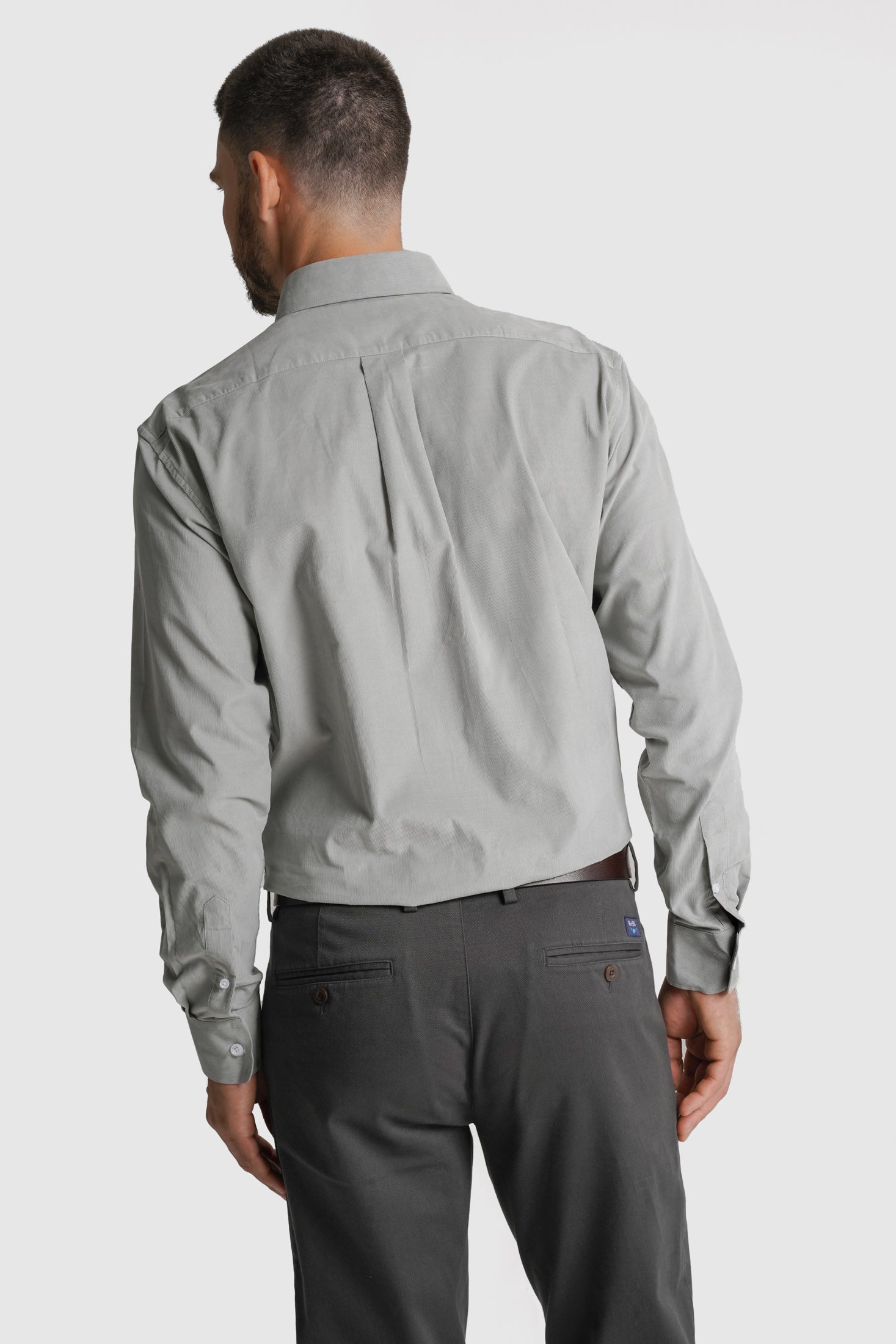 CAMISA ALGODÃO REGULAR FIT VERDE LISA MR. BLUE