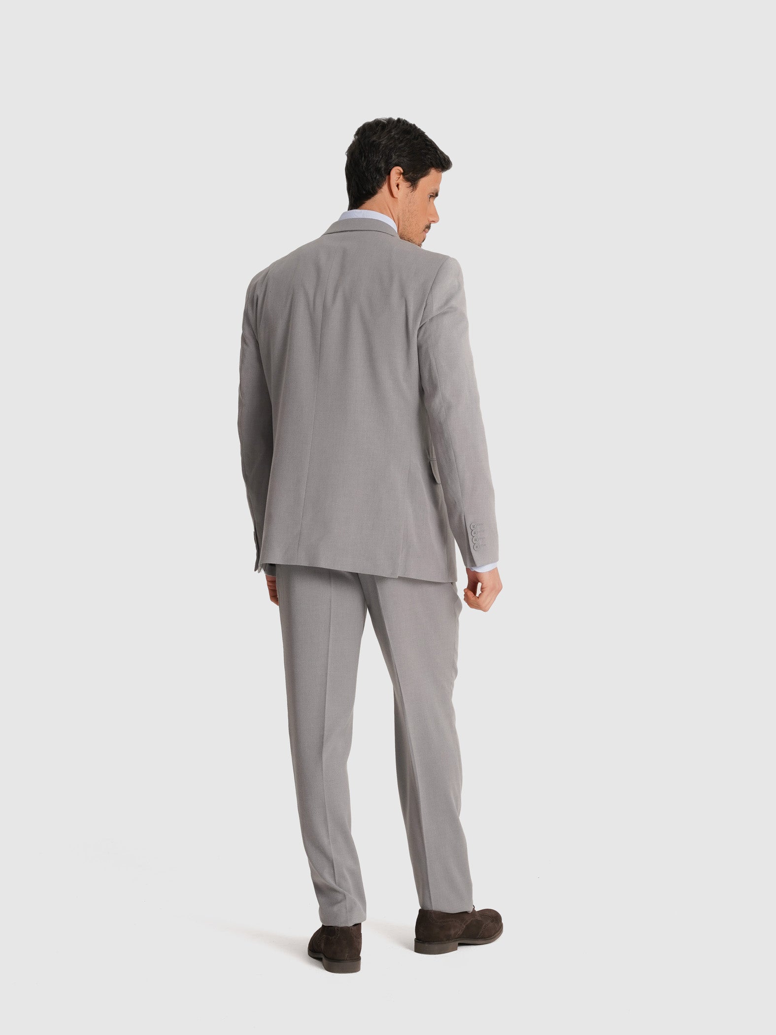 FATO CINZENTO MANGA COMPRIDA REGULAR FIT MR. BLUE