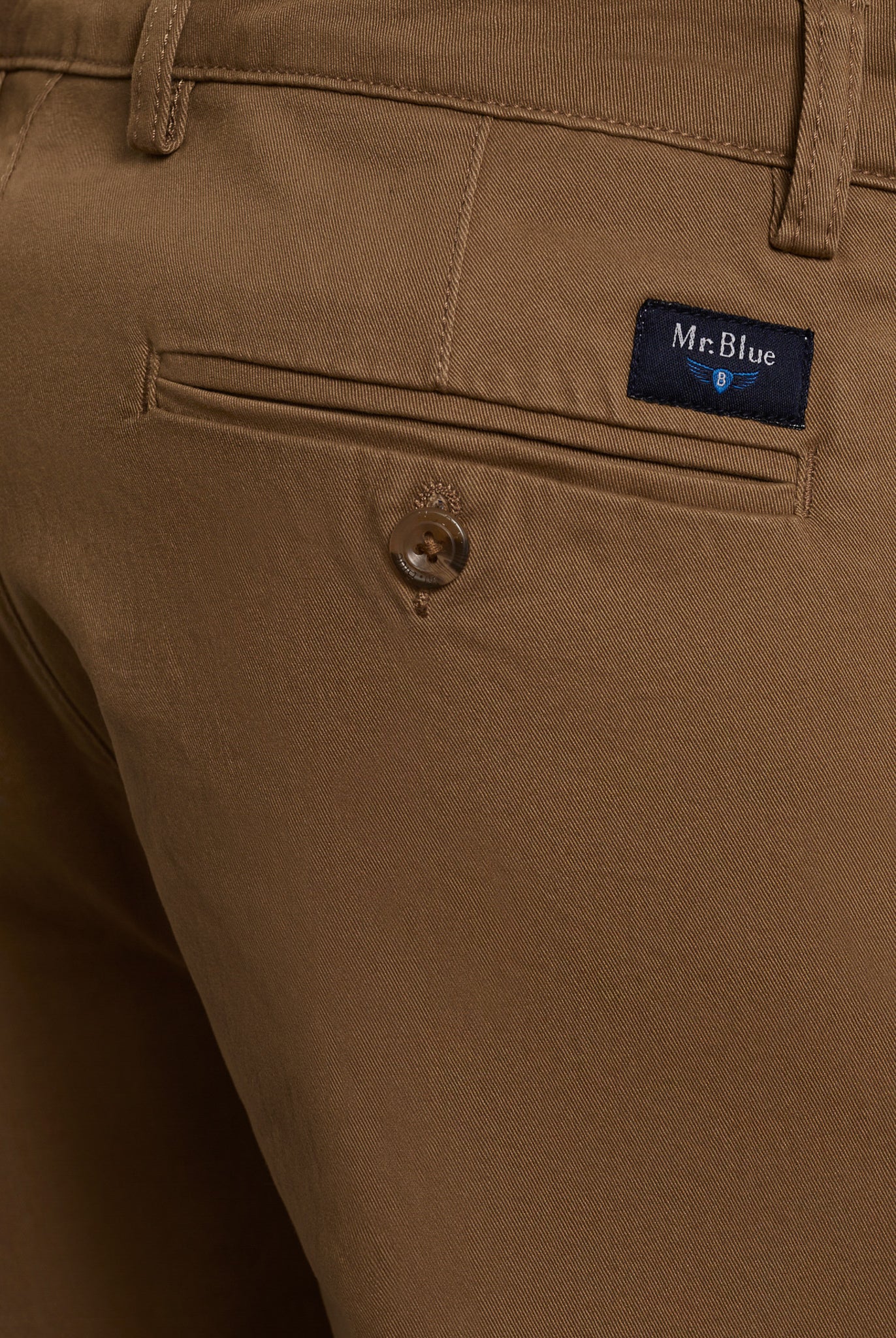 Calça Algodão Camels Regular Fit Mr. Blue