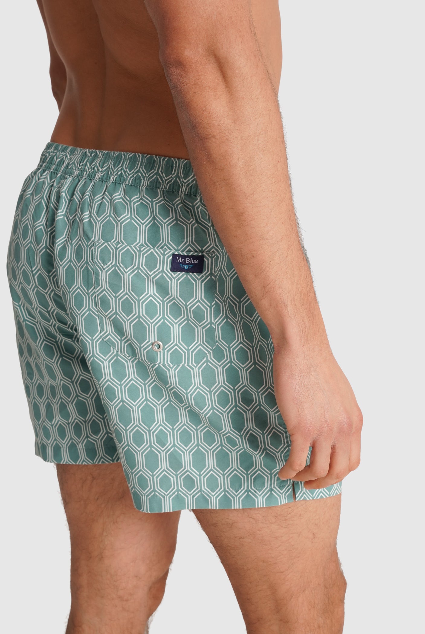 FATO BANHO AZUL REGULAR FIT MR. BLUE
