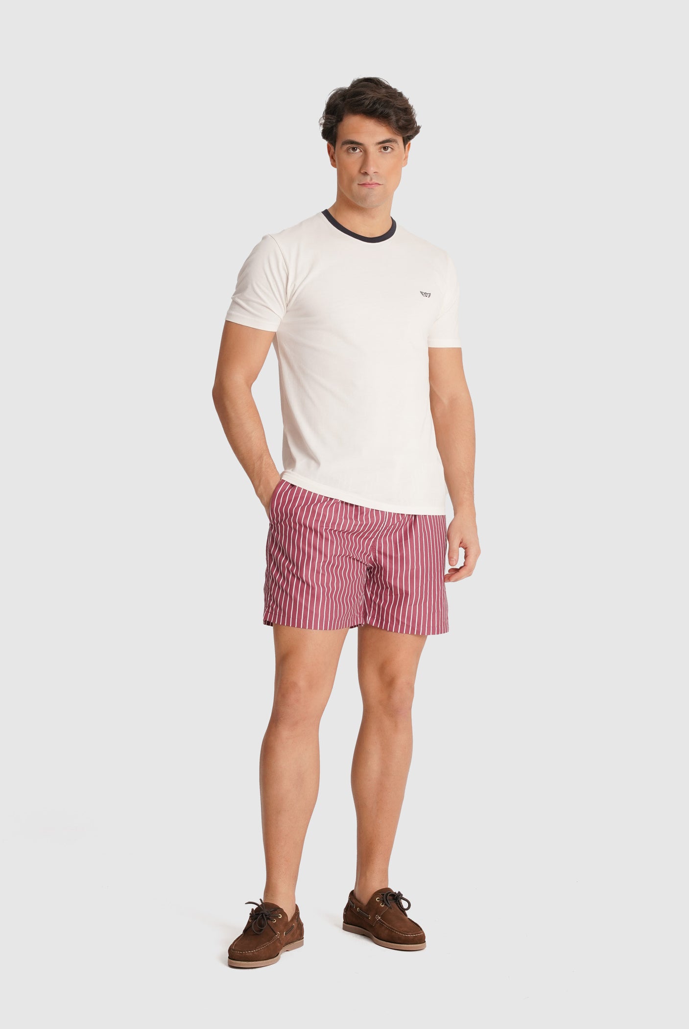 FATO BANHO VERMELHO REGULAR FIT MR. BLUE