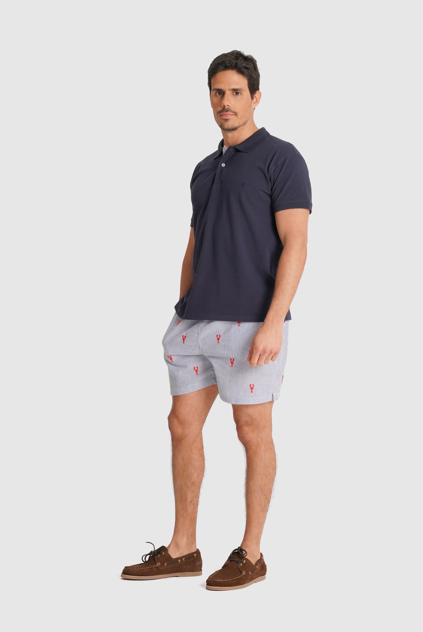 FATO BANHO AZUL REGULAR FIT MR. BLUE