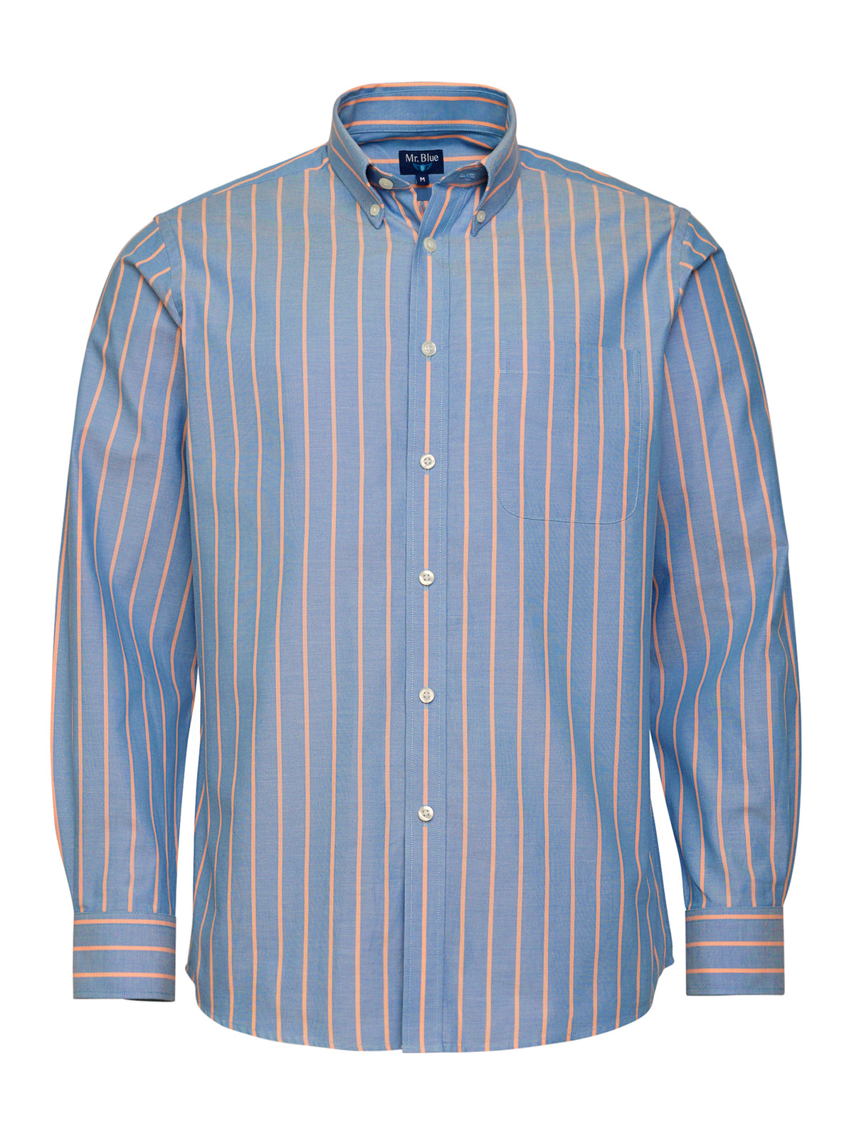 Mr. Blue Regular Fit Oxford Blue Shirt