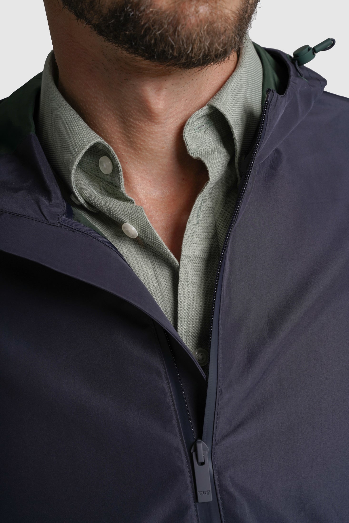 BLUSÃO OUTROS REGULAR FIT AZUL LISO MR. BLUE