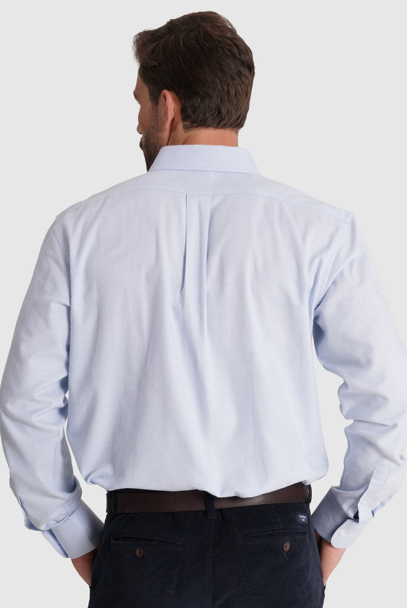 Camisa Flanela Azul Manga Comprida Regular Fit Mr. Blue