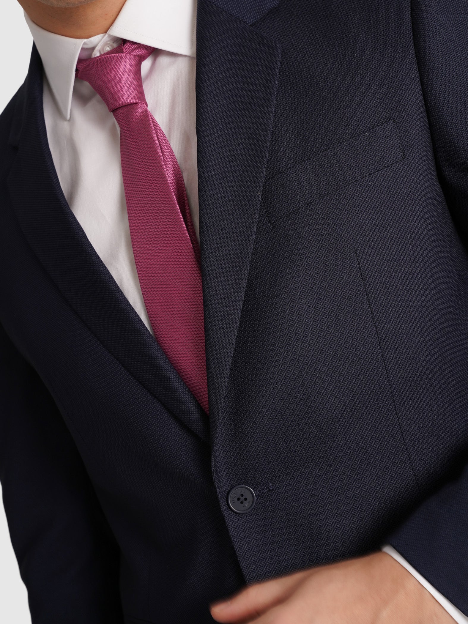 FATO AZUL MANGA COMPRIDA REGULAR FIT MR. BLUE