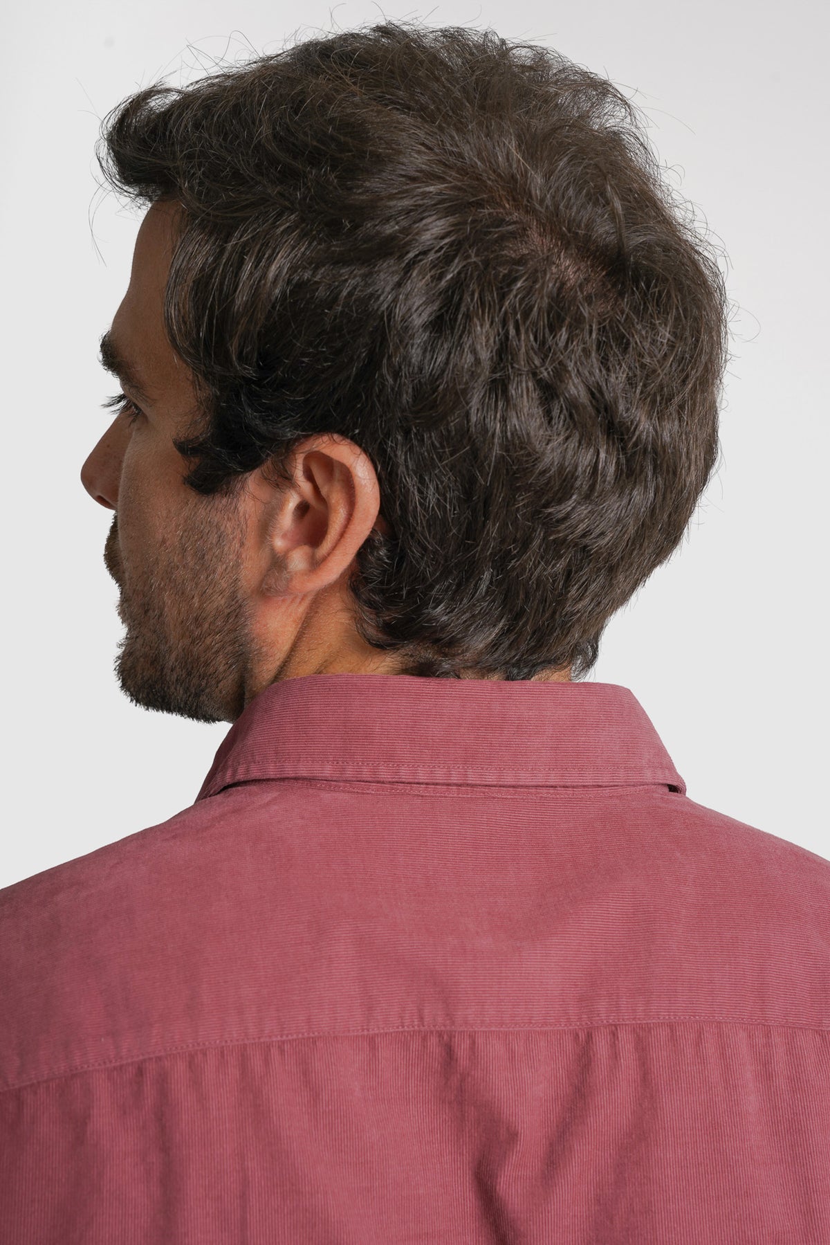CAMISA BOMBAZINE TAILORED FIT ROSA LISA MR. BLUE