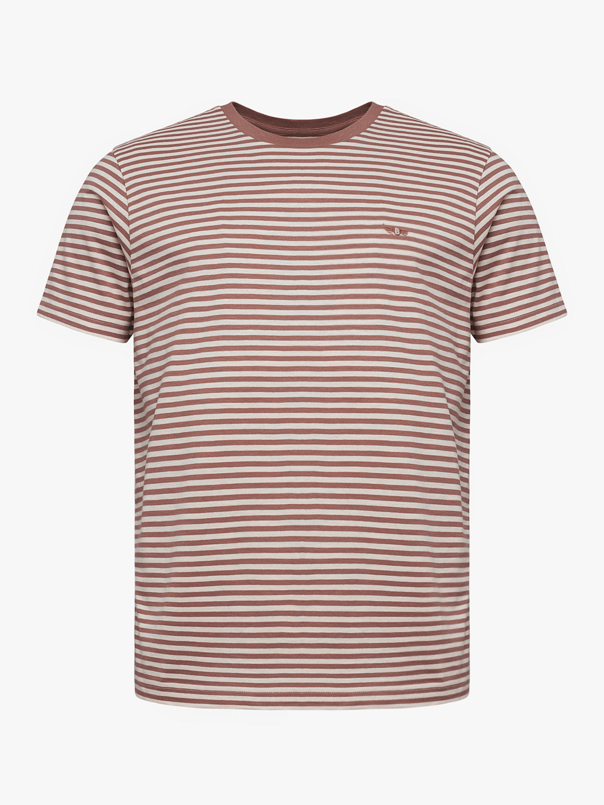 T-Shirt 100% Algodão Castanha Mr. Blue