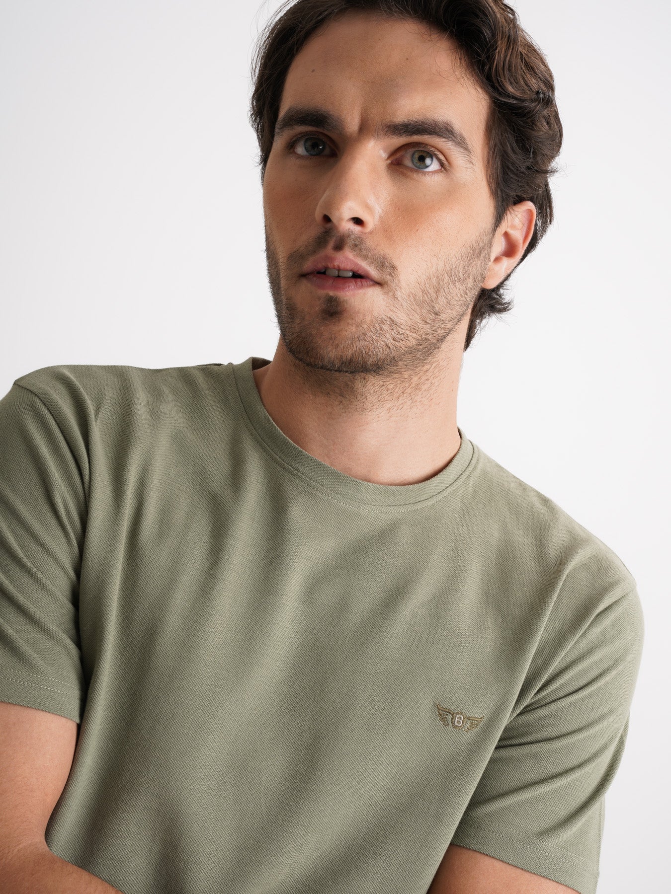 Camiseta Mr. Blue 100% Algodón Verde