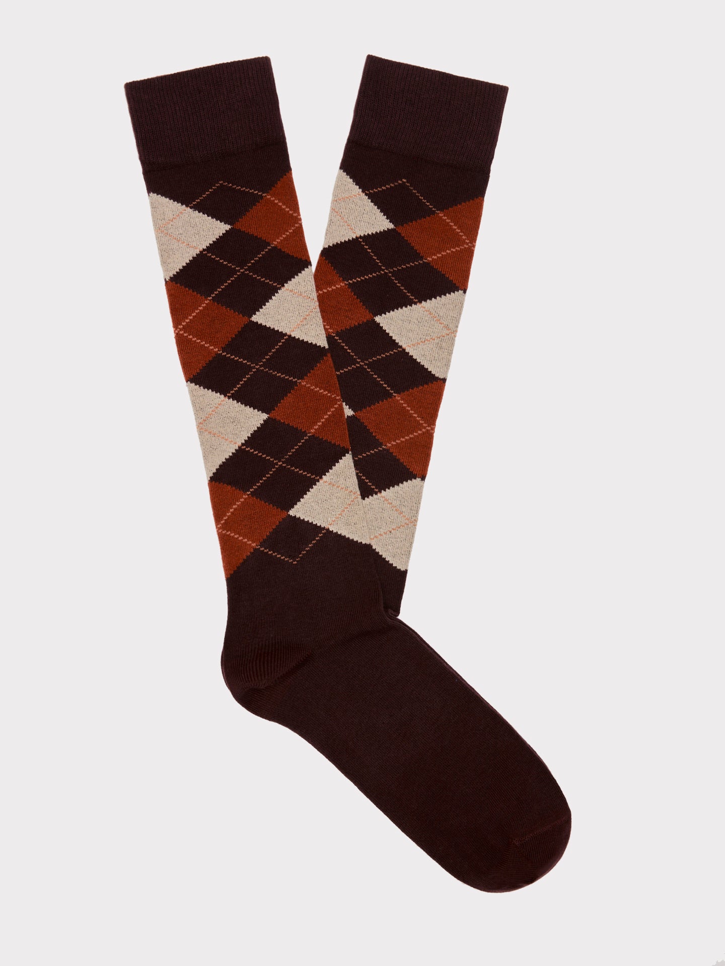 MEIAS BORDEAUX MR. BLUE