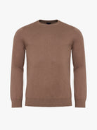 PULLOVER CAXEMIRA CASTANHO MANGA COMPRIDA REGULAR FIT MR. BLUE