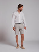 BERMUDA ALGODÃO VERDES REGULAR FIT MR. BLUE