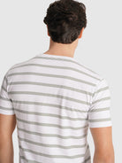 T-SHIRT ALGODÃO VERDE MANGA CURTA REGULAR FIT MR. BLUE