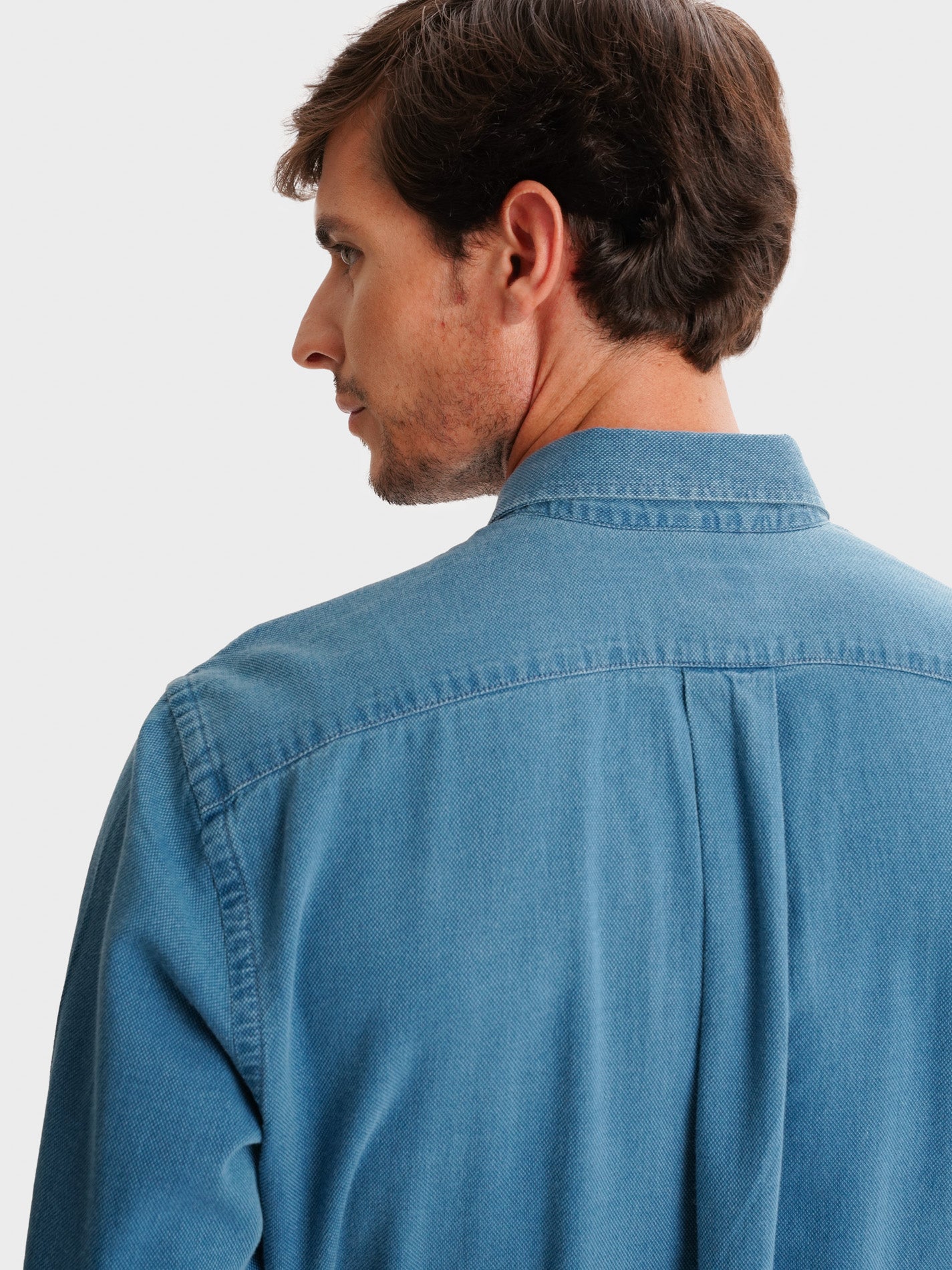 CAMISA AZUL REGULAR FIT MR. BLUE