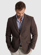 BLAZER CASTANHO REGULAR FIT MR. BLUE