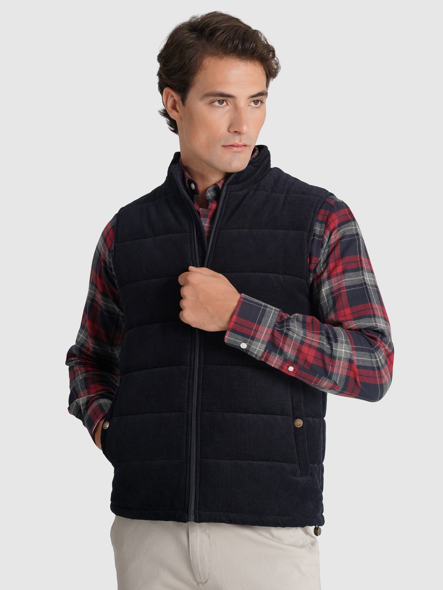 BLUSÃO AZUL REGULAR FIT MR. BLUE