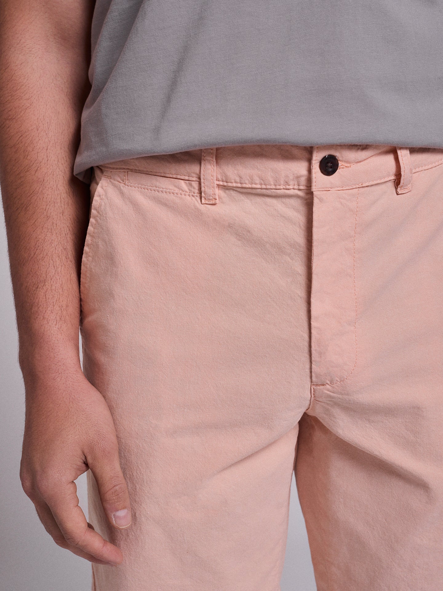 ORANGE COTTON BERMUDA REGULAR FIT MR. BLUE