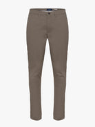 CALÇAS ALGODÃO CINZENTAS SLIM FIT MR. BLUE