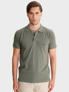 POLO VERDE MANGA CURTA REGULAR FIT MR. BLUE