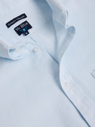CAMISA ALGODÃO AZUL MANGA COMPRIDA REGULAR FIT MR. BLUE