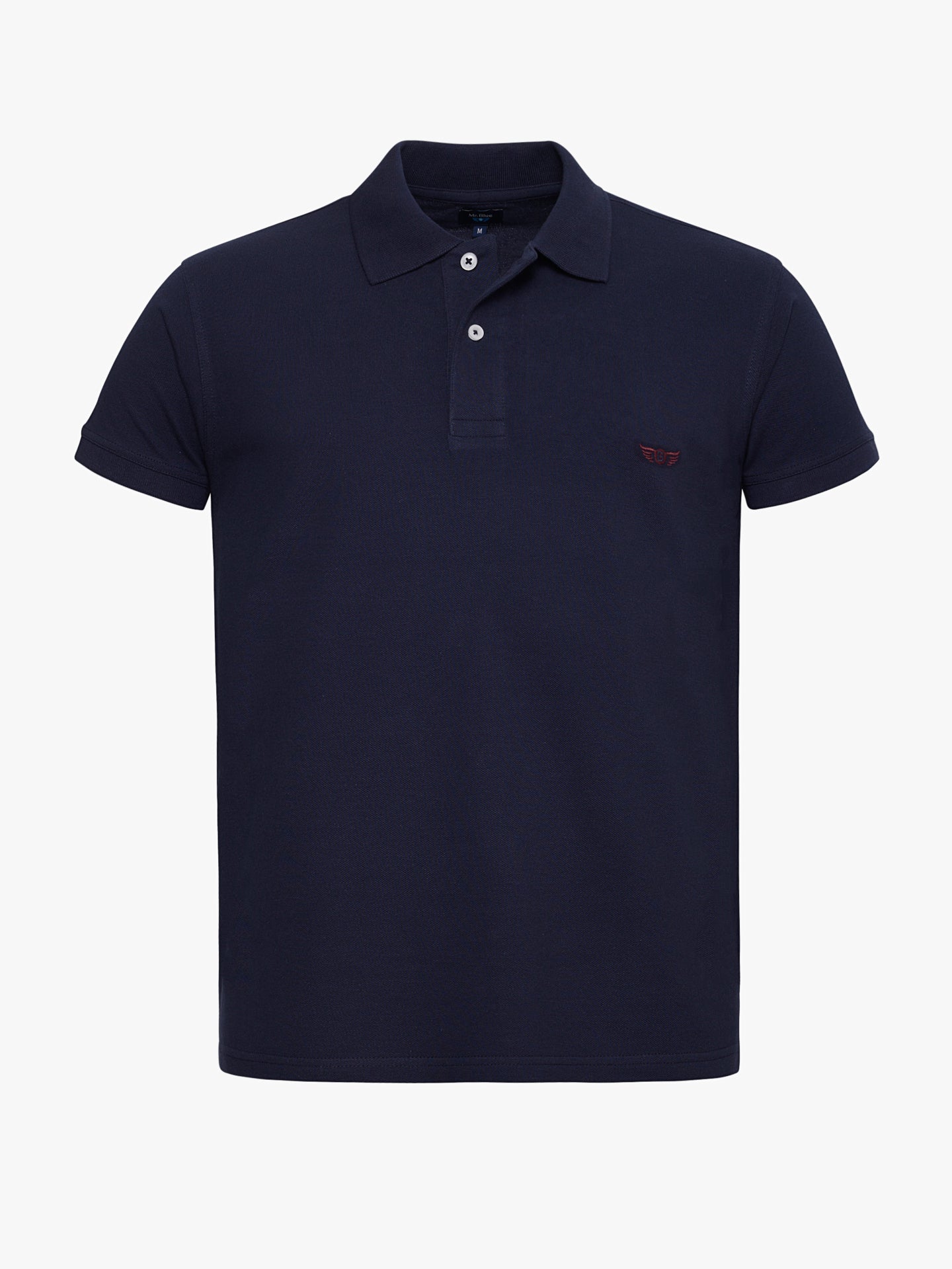 POLO AZUL MANGA CURTA REGULAR FIT MR. BLUE