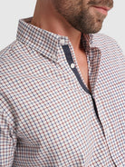 CAMISA ALGODÃO VERDE MANGA COMPRIDA REGULAR FIT MR. BLUE