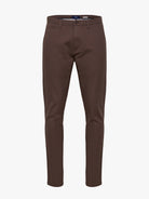 CALÇAS ALGODÃO CASTANHAS SLIM FIT MR. BLUE