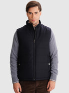 BLUSÃO AZUL REGULAR FIT MR. BLUE