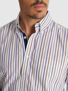 CAMISA VERDE MANGA COMPRIDA REGULAR FIT MR. BLUE